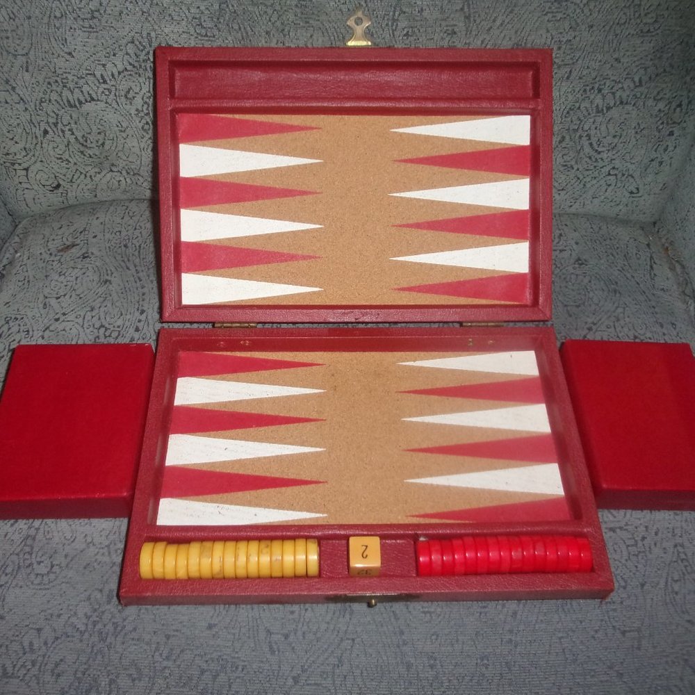 Vintage Backgammon  Game